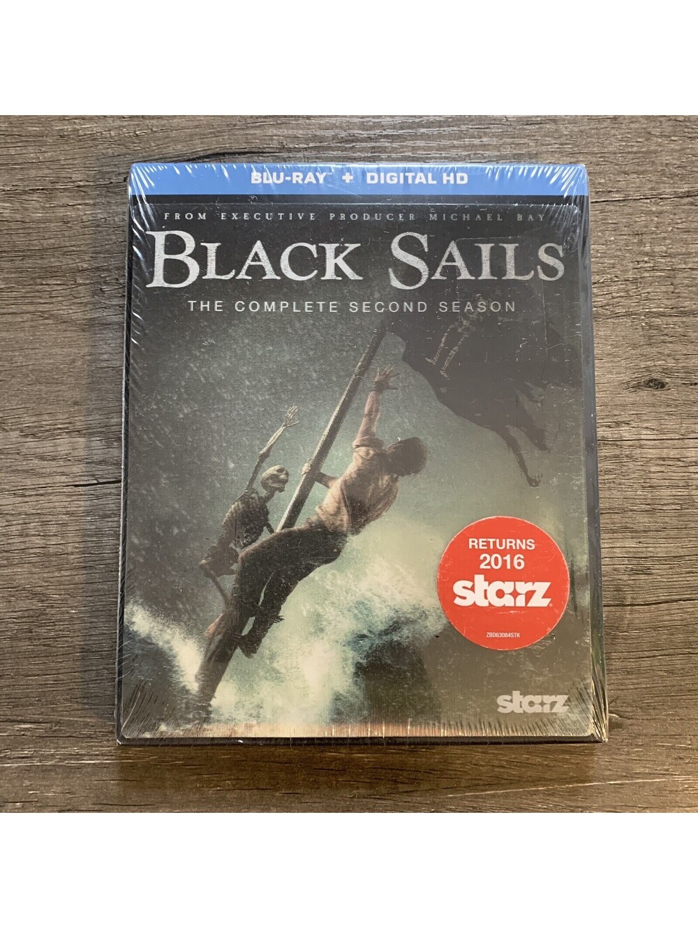 Black Sails Season 2 (Blu-ray, 2015) Complete Second Season - BRAND NEW SEALED